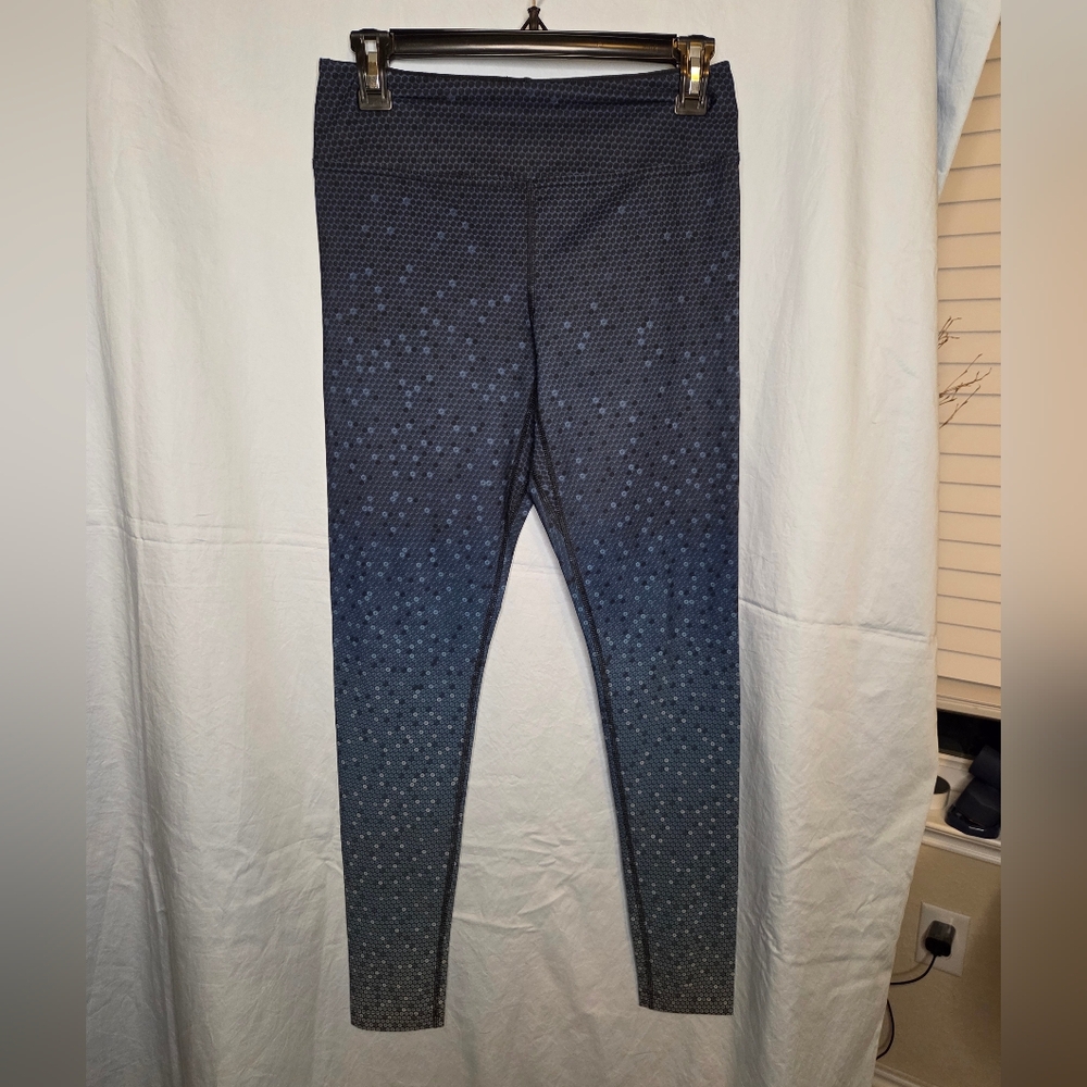 Eagle Rock Werkshop Blue Beads - Full Length Triathlon Leggings - Size M